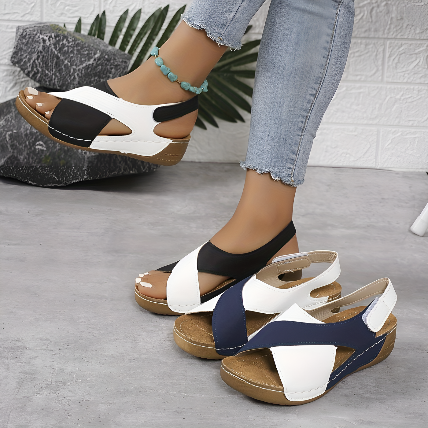 Cheryl – Sandales Orthopédiques Ultra Confortables