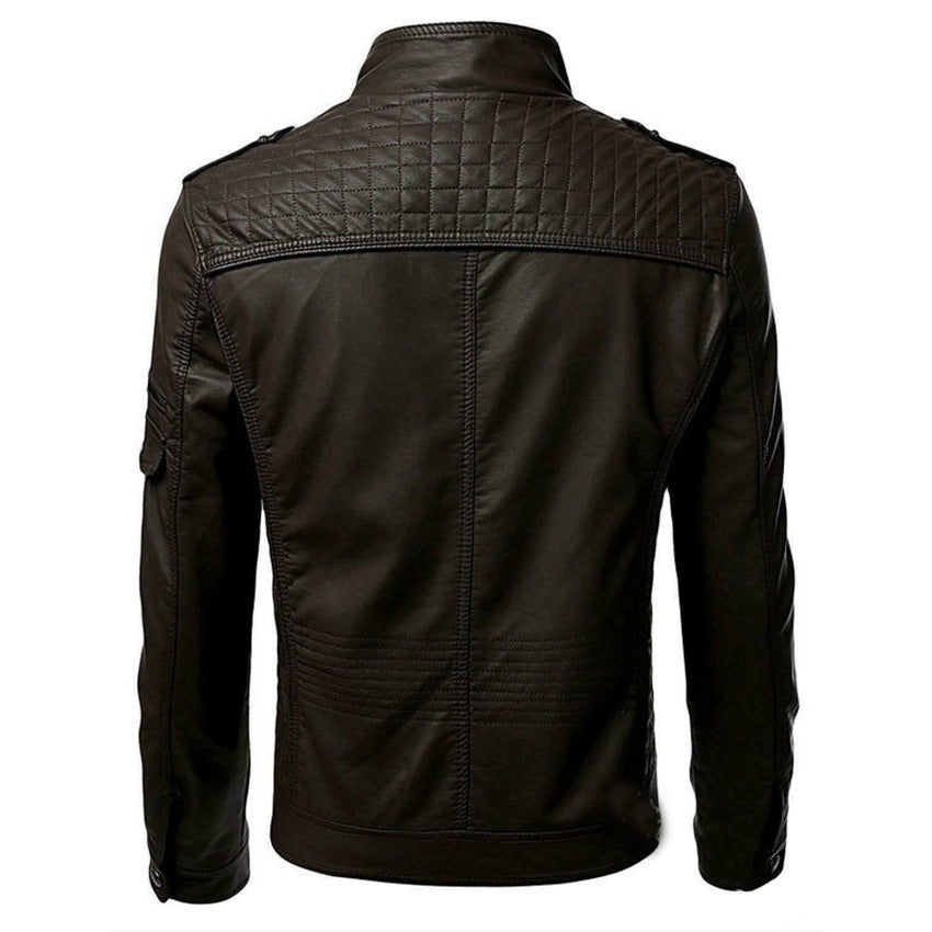 Veste pour homme avec fermeture éclair propre