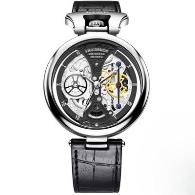 Montre d'affaires creuse à la mode