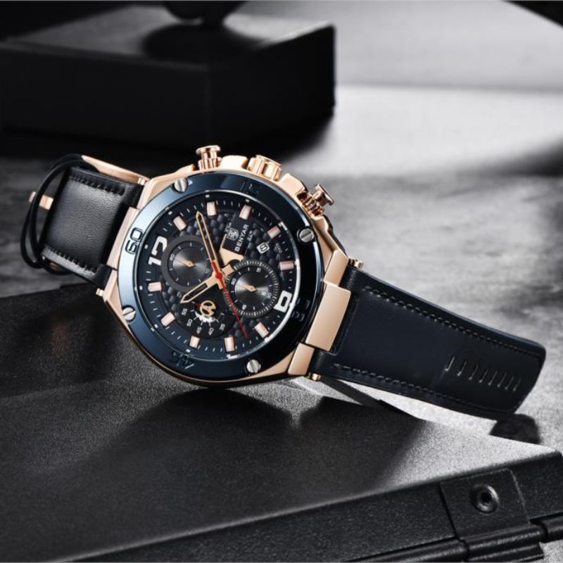Montre Chronographe Sport Multifonction Quartz