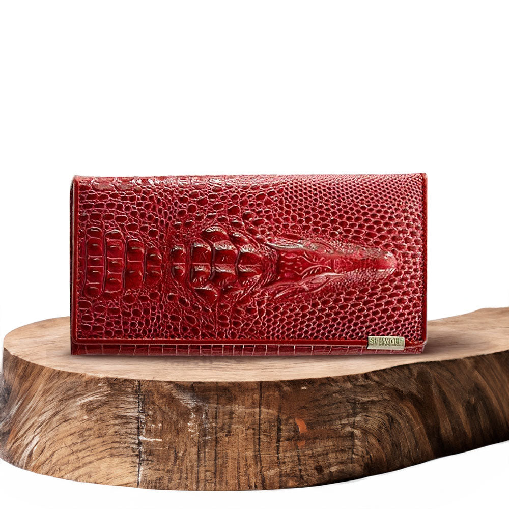 Madison™ Estilo | Portefeuille RFID avec Relief Élégant