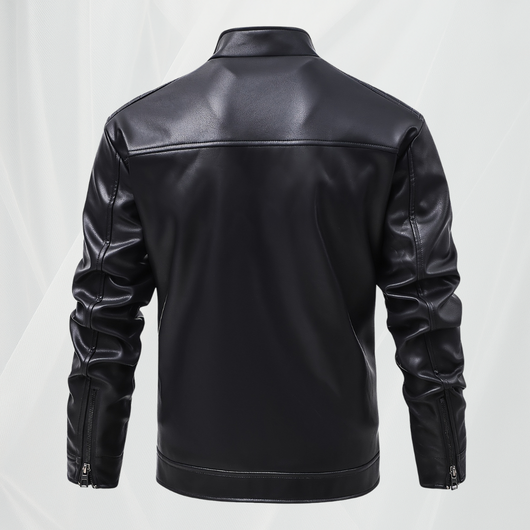 Veste pour homme avec fermeture éclair propre