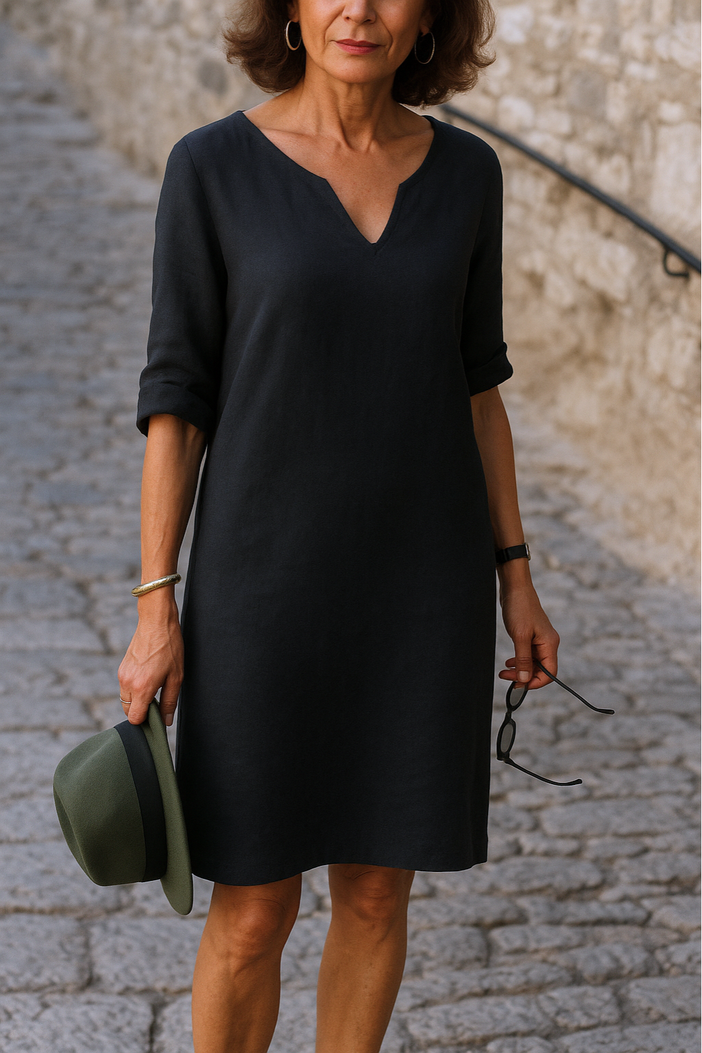 Ria™ | Robe élégante à décolleté en V