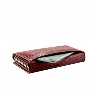 Madison™ Estilo | Portefeuille RFID avec Relief Élégant