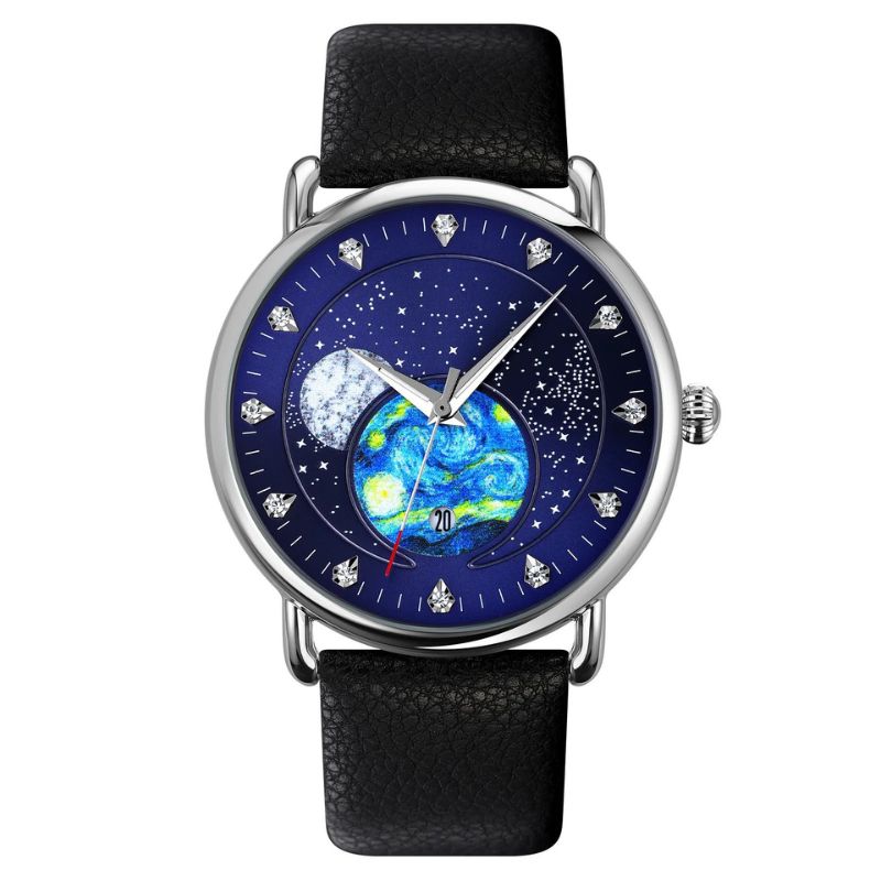 Montre Mécanique Lumineuse au Clair de Lune