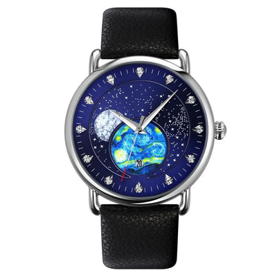Montre Mécanique Lumineuse au Clair de Lune