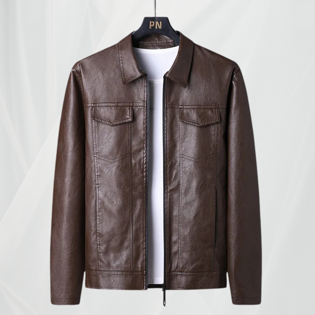 Veste en cuir Danis