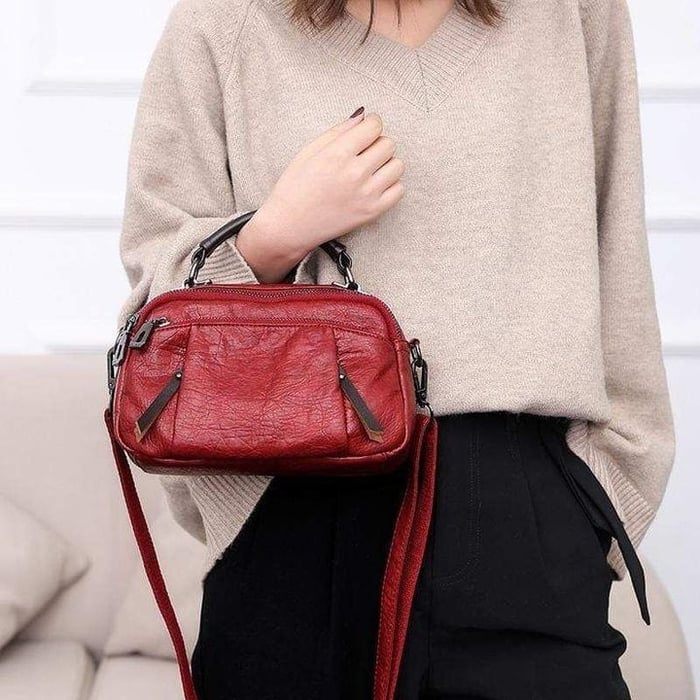 Style Exquis Penelope™ | Sac Souple à Multiples Poches