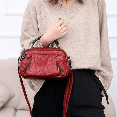 Style Exquis Penelope™ | Sac Souple à Multiples Poches