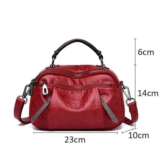 Style Exquis Penelope™ | Sac Souple à Multiples Poches