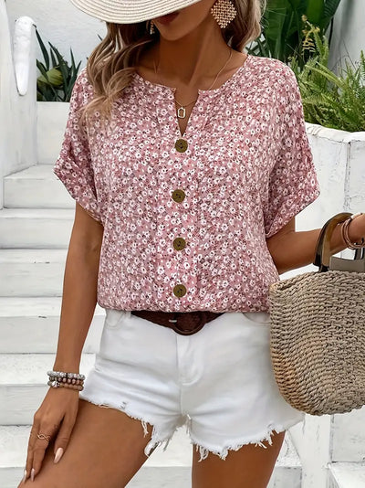 Verna™ | Blouse Florale Chic