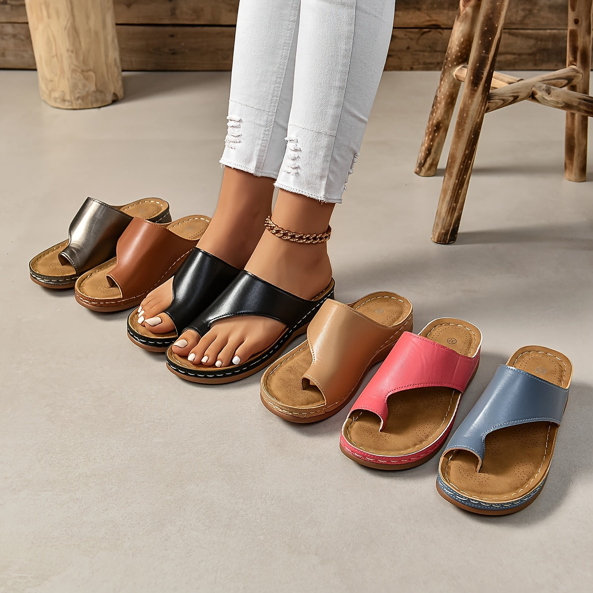 Olivia™ - Sandales Orthopédiques Confortables