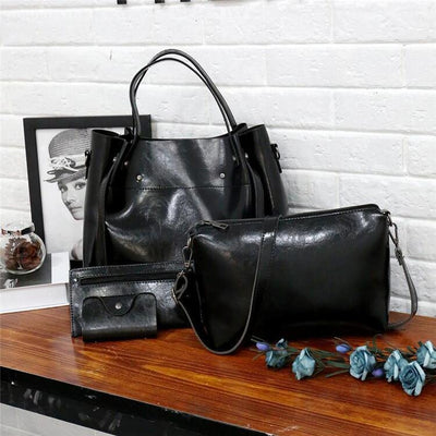Riley™ - Ensemble de Sacs Vintage Doux de 4 Pièces