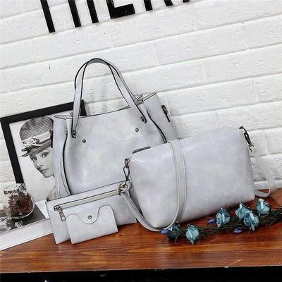Riley™ - Ensemble de Sacs Vintage Doux de 4 Pièces