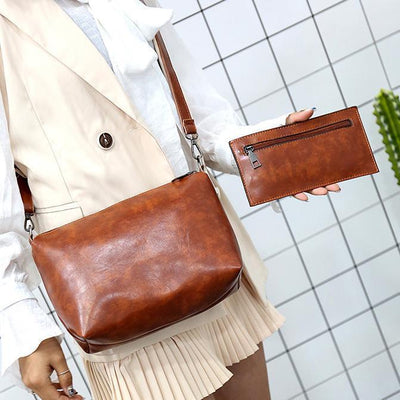 Riley™ - Ensemble de Sacs Vintage Doux de 4 Pièces