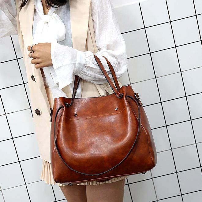 Riley™ - Ensemble de Sacs Vintage Doux de 4 Pièces