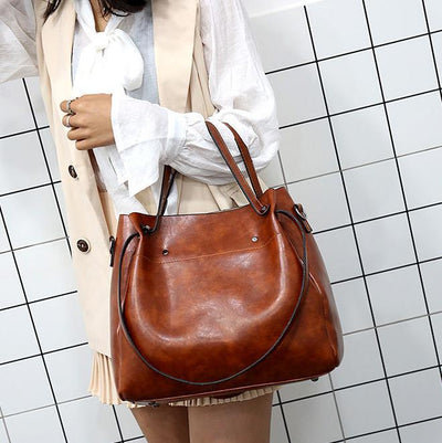 Riley™ - Ensemble de Sacs Vintage Doux de 4 Pièces