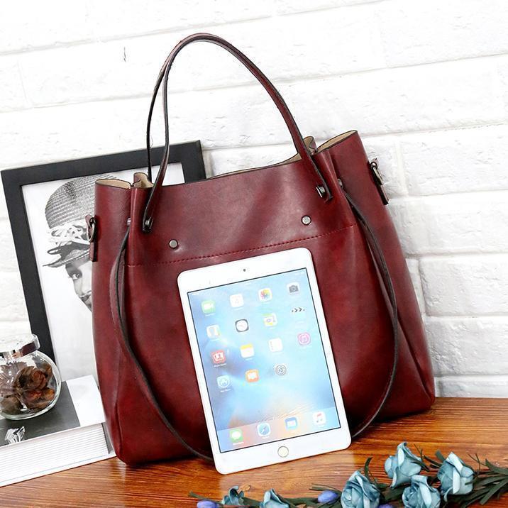 Riley™ - Ensemble de Sacs Vintage Doux de 4 Pièces