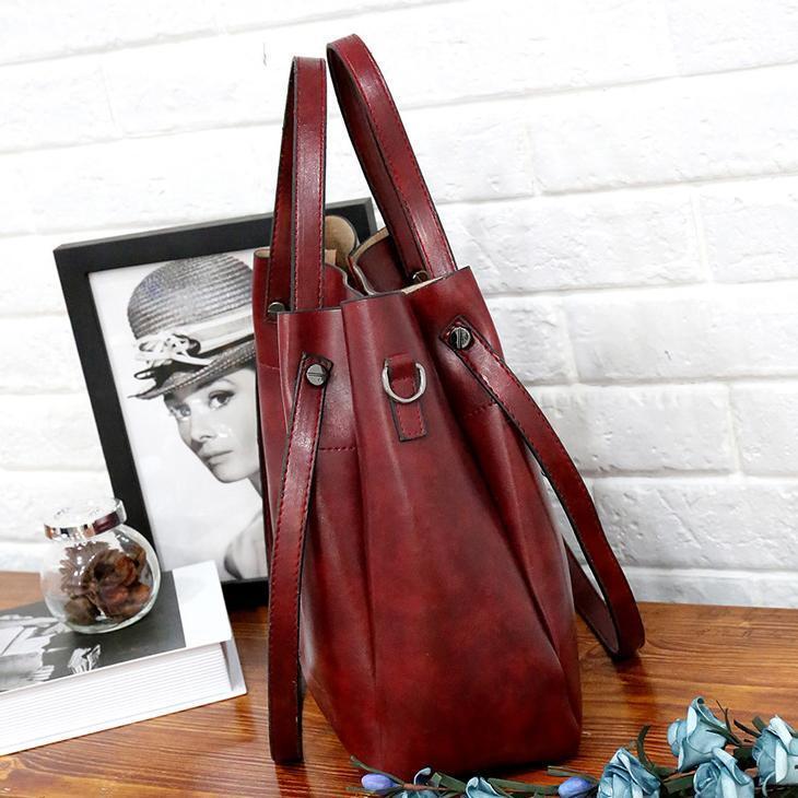Riley™ - Ensemble de Sacs Vintage Doux de 4 Pièces