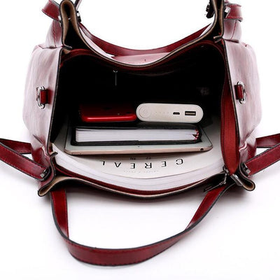 Riley™ - Ensemble de Sacs Vintage Doux de 4 Pièces