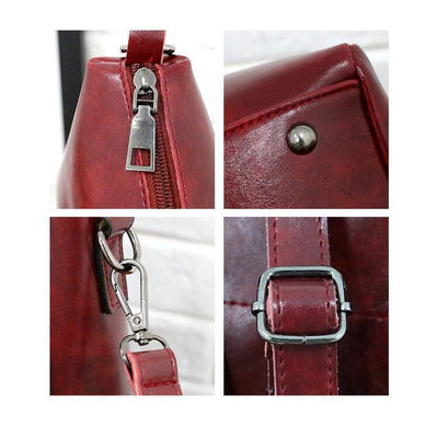 Riley™ - Ensemble de Sacs Vintage Doux de 4 Pièces
