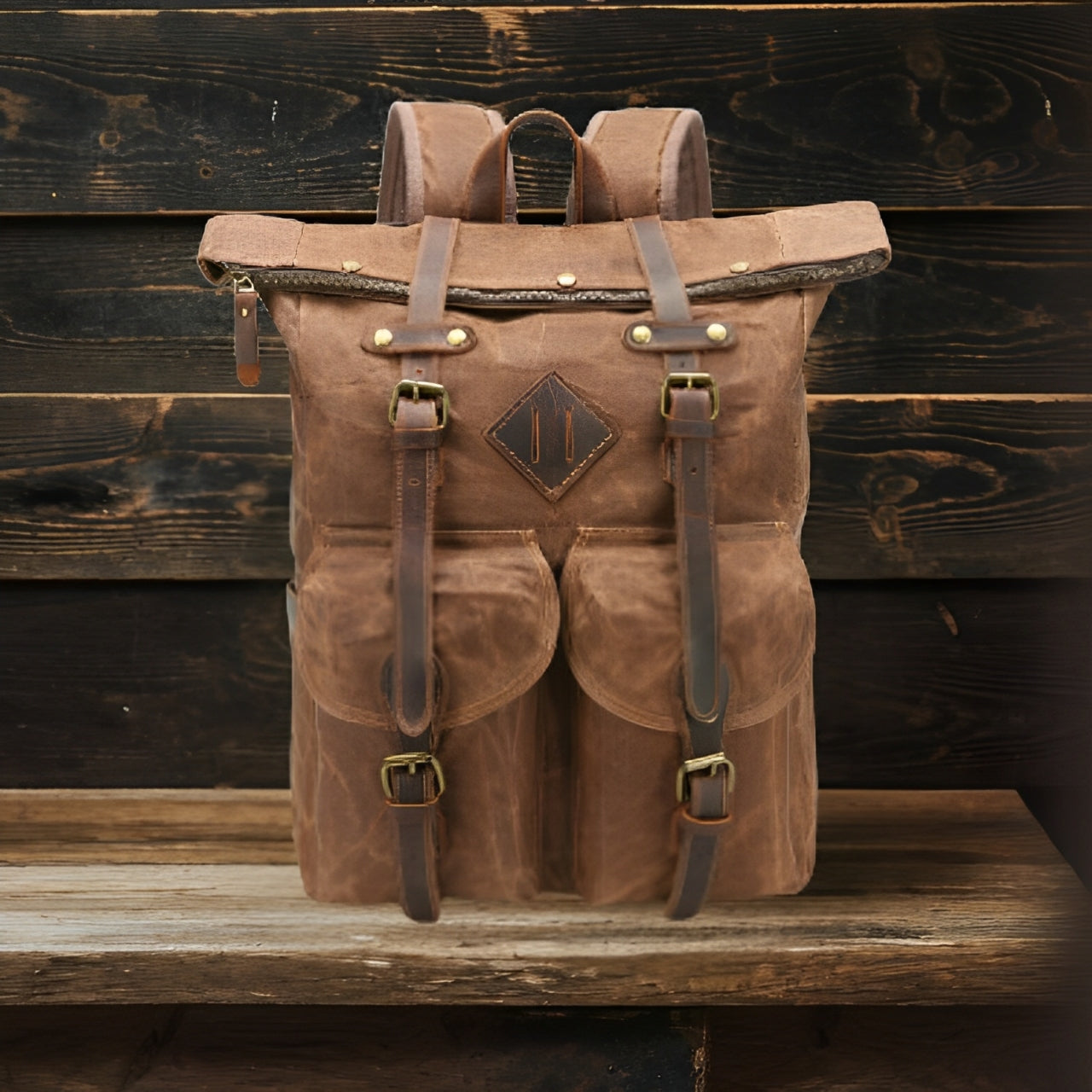 KRUN | Sac à Dos en Toile