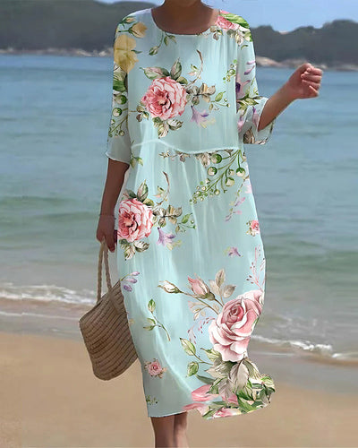 Brisha - Robe florale élégante