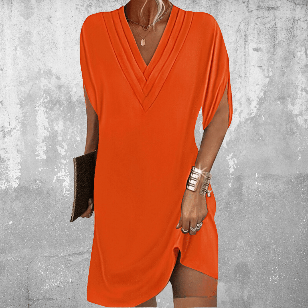 Amelia | Robe Élégante qui Couvre le Ventre