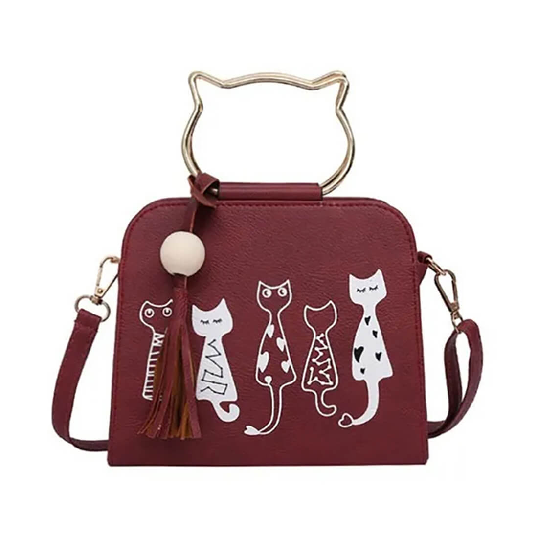 Layla™ - Sac à main mignon et élégant en forme de chat