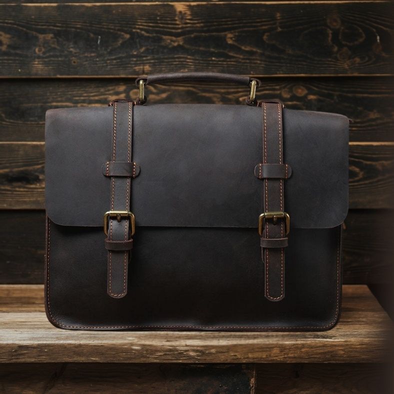 NAMUR | Sac Messager en Cuir
