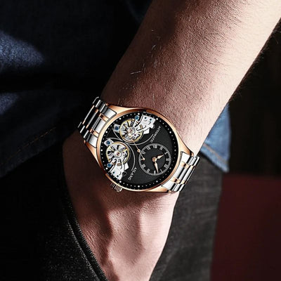 Montre Mécanique Luminous Double Tourbillon