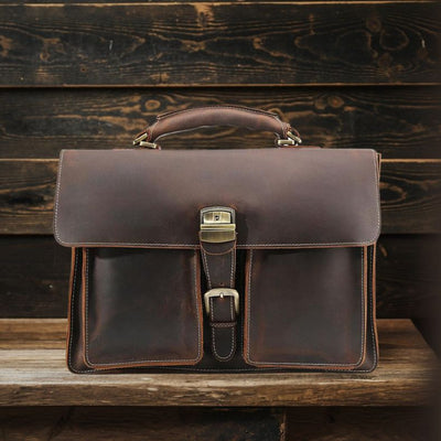 COLMAR | Sac à Bandoulière en Cuir Marron
