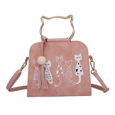 Layla™ - Sac à main mignon et élégant en forme de chat