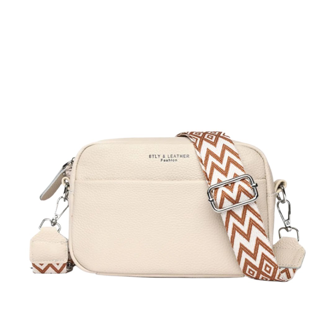 Odile - Sac bandoulière élégant en cuir de vachette