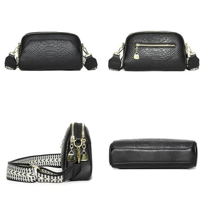 Olivia™ Élégante Attrayante | Mini Sac Crossbody avec Motif Crocodile