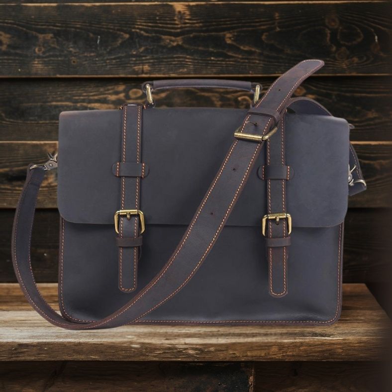 NAMUR | Sac Messager en Cuir
