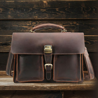 COLMAR | Sac à Bandoulière en Cuir Marron
