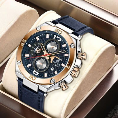 Montre Chronographe Sport Multifonction Quartz