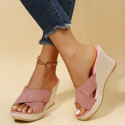 Sandales à talons compensés Almina Comfort™
