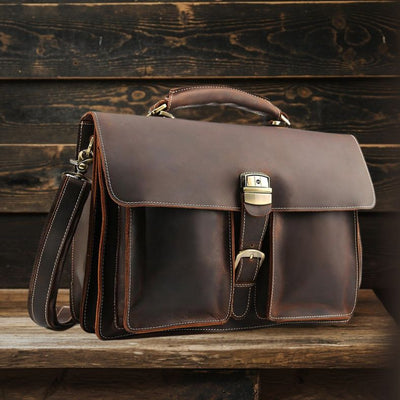 COLMAR | Sac à Bandoulière en Cuir Marron