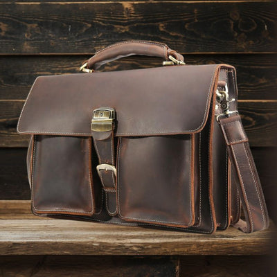 COLMAR | Sac à Bandoulière en Cuir Marron