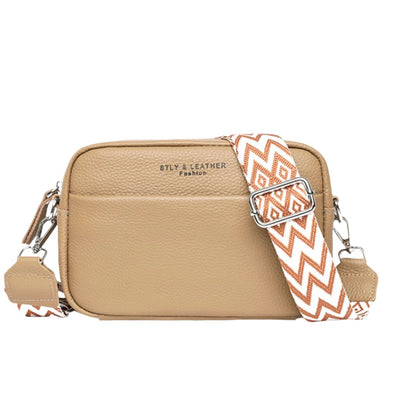 Odile - Sac bandoulière élégant en cuir de vachette