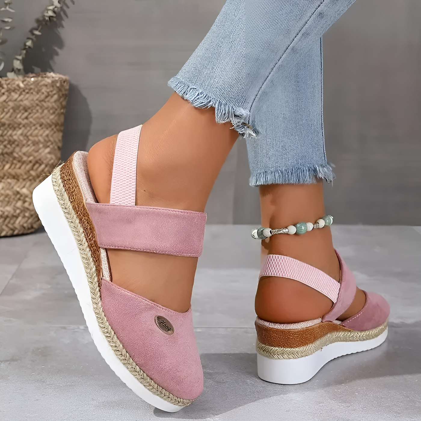 Wendy - Sandales Orthopédiques Décontractées Slip On