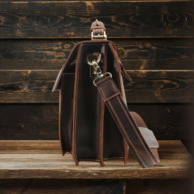 COLMAR | Sac à Bandoulière en Cuir Marron