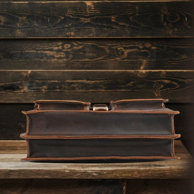 COLMAR | Sac à Bandoulière en Cuir Marron