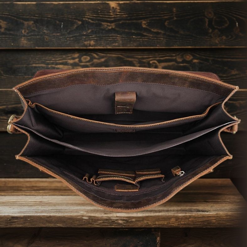 COLMAR | Sac à Bandoulière en Cuir Marron