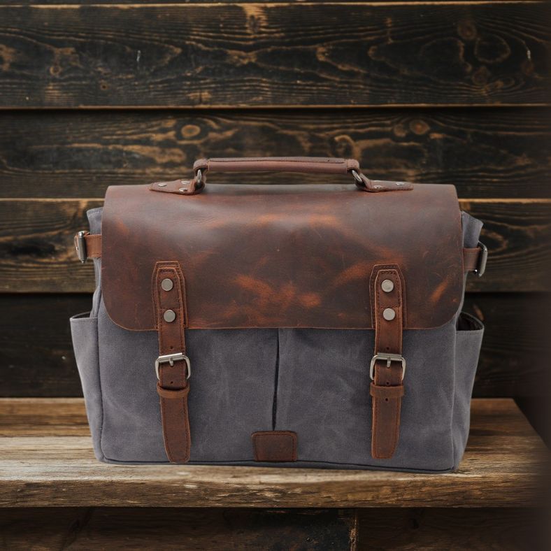 PETERSBURG | Sac Messager en Toile