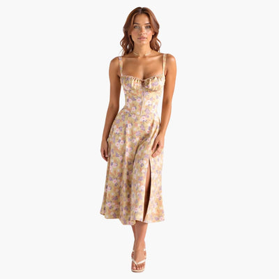 Stella | Robe midi légère et fluide pour femme