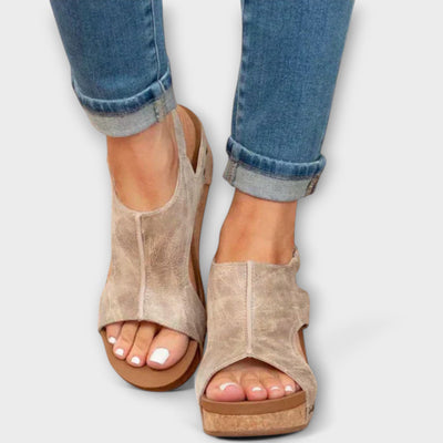Lina - Chaussures orthopédiques à talon compensé