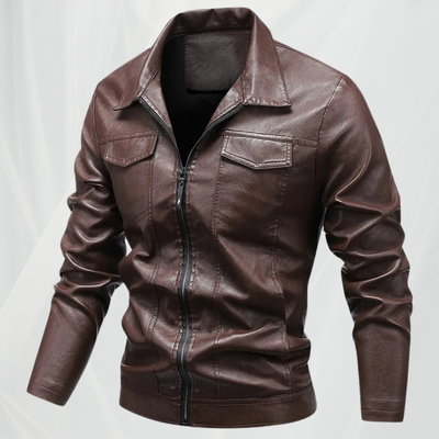Veste en cuir Danis